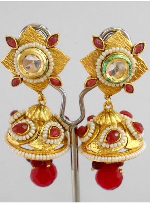 Polki Earrings